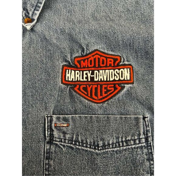 Izod Blue Casual Button Down Shirt - Picture 2 of 9